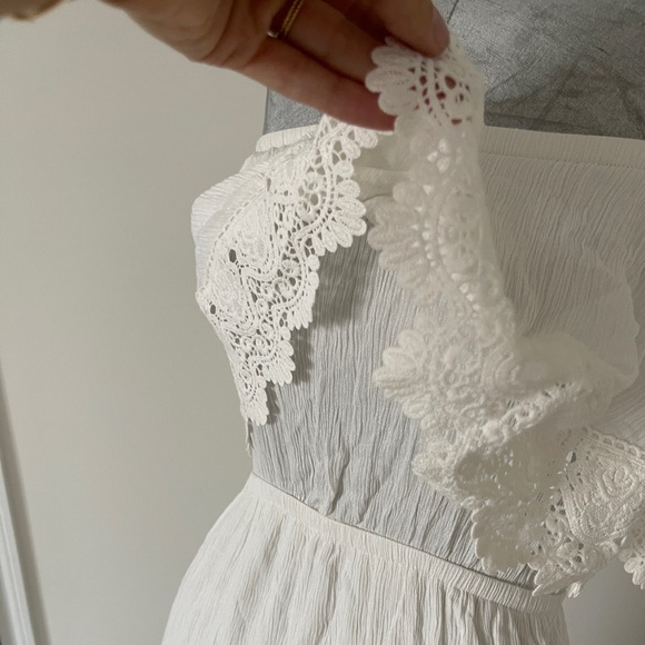 MISA LOS ANGELES STRAPLESS GAUZE BOHO MAXI DRESS - Picture 4 of 8